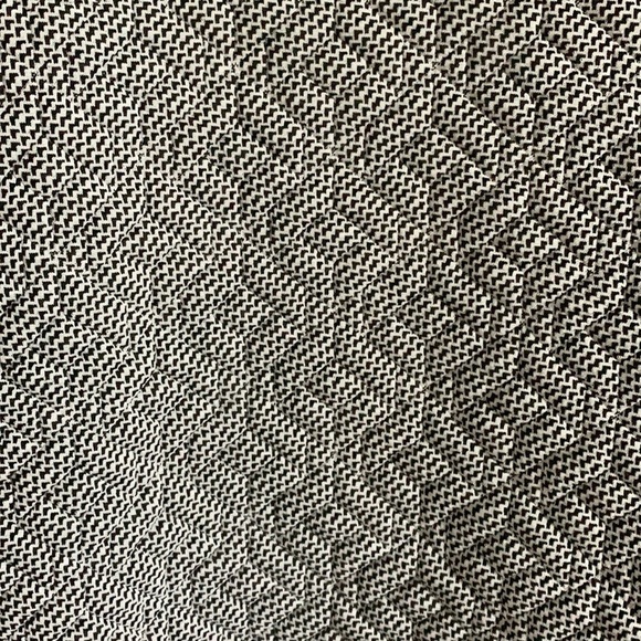 Gap Fit Houndstooth Thick Quilted Cowl Funnel Neck Oversized pullover Small - Picture 5 of 8